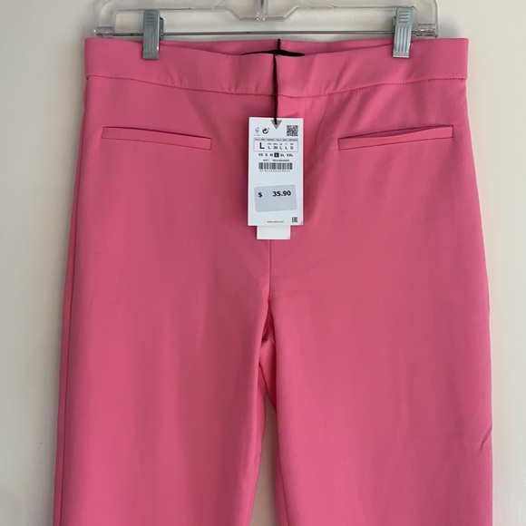 NWT Zara Pink Slacks - Picture 3 of 5